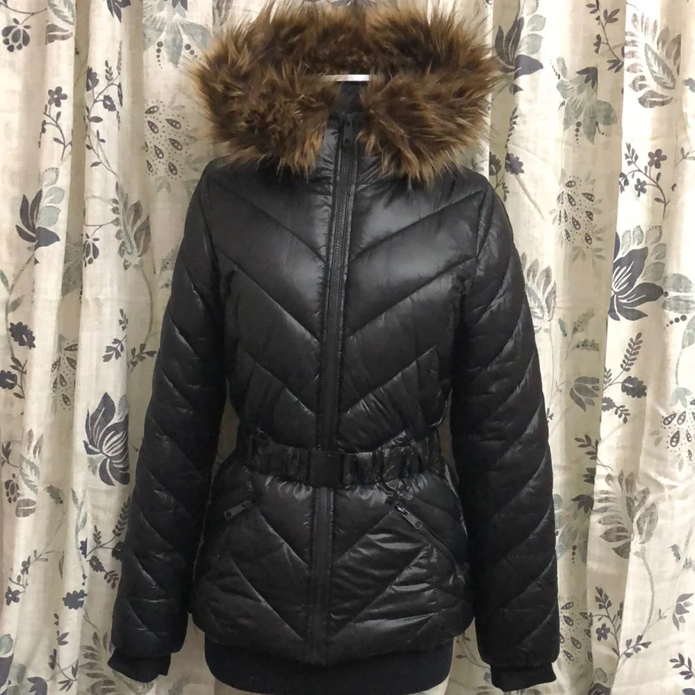H&M Shiny Puffer Jacket - Picture 1 of 7